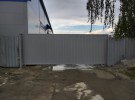 Выполненная работа Откатные ворота 6500x2200 с автоматикой.